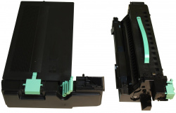 Verbrauchsmaterial: Der Toner hat eine Reichweite von 30.000 Seiten - die Belichtungseinheit 100.000 Seiten.