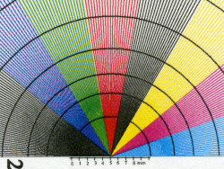 Samsung Proxpress C2680FX: Gute Liniendarstellung, die erst im zweiten Kreis ineinander übergehen.