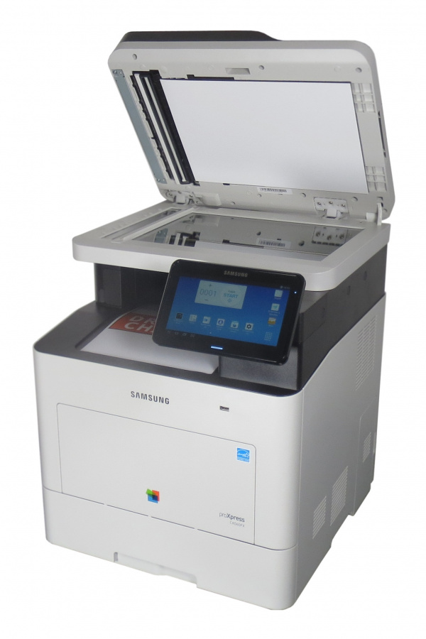 Scanner: Der CIS-Scanner des Samsung Proxpress C4060FX.