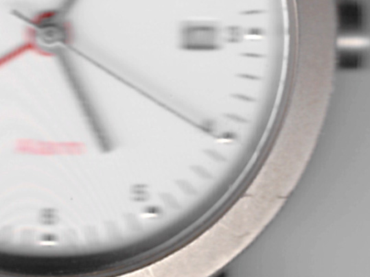 Schwaches Ergebnis: Beim Uhrentest fällt der Proxpress C4060FX durch.