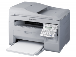 SCX-3400F: Zusätzlich mit Fax und ADF in Grau.