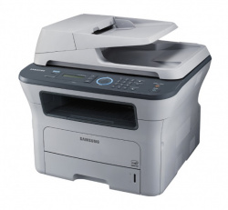 Samsung SCX-4824FN: S/W-Multi mit Fax, Netzwerk und ADF.