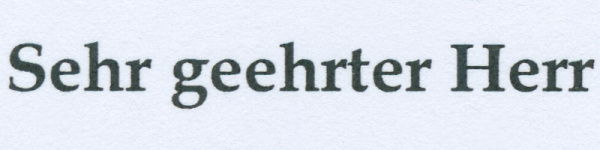 Laser auf Mondi: Testdruck eines Laserdruckers auf Mondi-Papier.