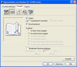 Druckertreiber: Brother HL-5150D.
