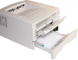 250-Blatt-Kassette und 50-Blatt einfach zu bedienender manueller Einzug.