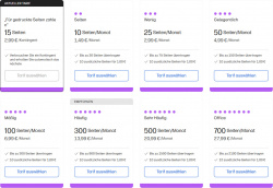 Tarifauswahl HP Instant Ink 2026-02