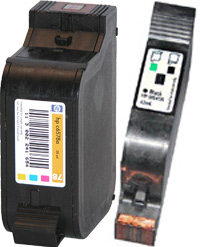 Tintentest HP c6578 51645 Patronen Kombikartusche Aufmacher