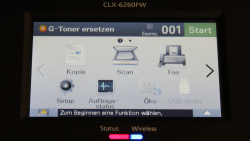 Negativ: Touchscreen reagiert im Vergleich zu HP etwas träge.
