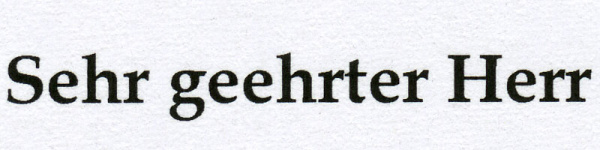 Oki MB470: Text im Normaldruck, also ohne Veränderung im Druckertreiber, bei geringem Betrachtungsabstand.