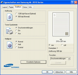 Samsung ML-2010: Treiber.