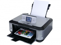 Canon Pixma MP640: High  print quality, easy handling, somewhat slow.