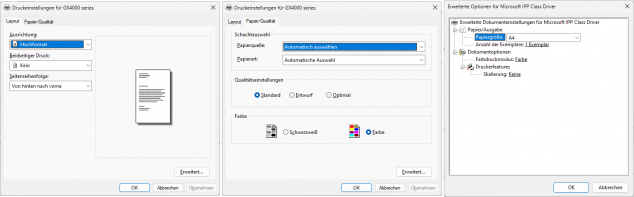 Windows 11 Treiber - Canon Maxify GX4050 - Microsoft IPP Class Driver