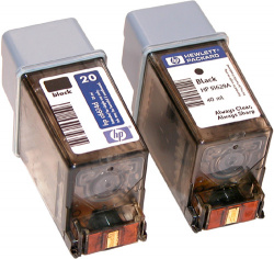 HP-Schwarzpatronen: Füllen Sie Ihre C6614-, 51626-, 51629, 51633- oder 1843-Patrone wieder auf.