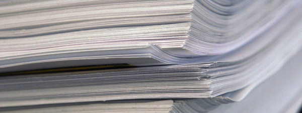 Eine Menge Papier: Der Resttintentank hält normalerweise weit länger als 10.000 Seiten.