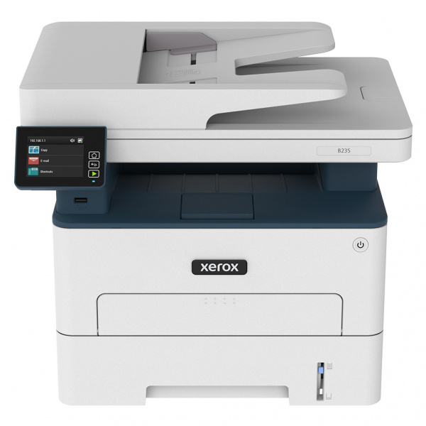 Xerox B235: Einfacher S/W-Multifunktionsdrucker mit Duplex-Druck, jedoch nur Simplex-ADF.