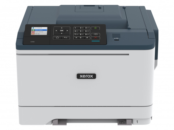 Xerox C310: Flinker Farblaser ohne Scanaufsatz.