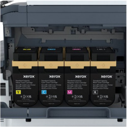 Toner: Kompakte Behälter ohne integrierte Bildtrommeln.