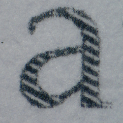 Xerox VersaLink C7020: Textdruck in "Entwurfsqualität".