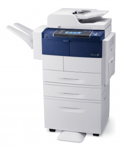 Kompaktkopierer: Die A4-Maschine von Xerox nimmt nicht viel Stellplatz in Anspruch.