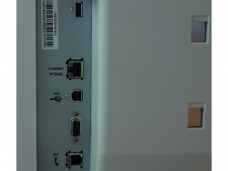 Xerox Workcentre 6400V/S: USB und Ethernet.