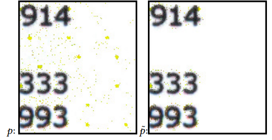 Yello Dot von Scans entfernen