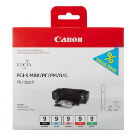 Canon PGI-9 MBK/PC/PM/R/G 5er-Multipack