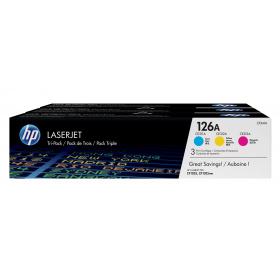 HP 126A Farbe 3er-Multipack